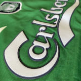 1999/2000 LFC Away Green Retro Soccer Jersey