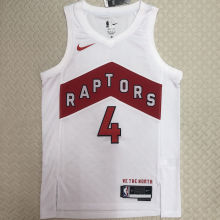 Toronto Raptors BARNES #4 White Home NBA Jerseys