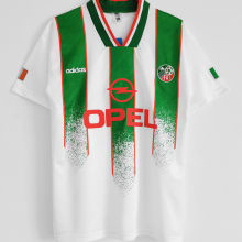1994 Ireland Away White Retro Soccer Jersey