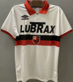 1994 Flamengo Away White Retro Soccer Jersey