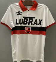 1994 Flamengo Away White Retro Soccer Jersey