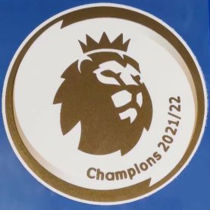 2021/22 Premier League Gold Rubber Patch 2021/22英超胶章  (You can buy it alone OR tell us which jersey to print it on. )