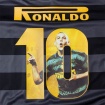 RONALDO #10 In Milan Home Retro Fonts 国米字体