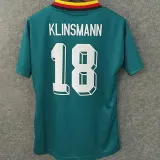 1994 Germany Away Green Retro Soccer Jersey
