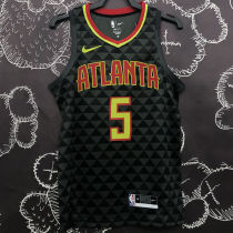 Hawks MURRAY #5 Black NBA Jersey