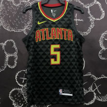 Hawks MURRAY #5 Black NBA Jersey
