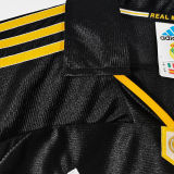 1999/01 RM Black Away Retro Soccer Jersey