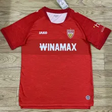 2023/24 VFB Stuttgart Away Red Fans Soccer Jersey