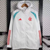 2023/24 Flamengo White Windbreaker