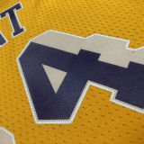 2007/08 Lakers BRYANT #24 Retro Yellow NBA Jerseys热压