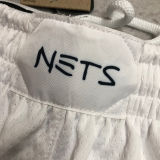 Nets White City Edition NBA Pants