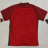 2016 Portugal Home Retro Soccer Jersey