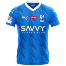 2023/24 Al Hilal SFC Home Blue Fans Soccer Jersey 利雅得新月