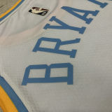 Lakers BRYANT #8 White Retro NBA Jerseys
