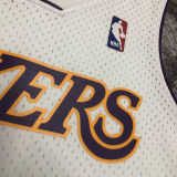 2003/04 Lakers BRYANT #8 Retro White NBA Jerseys热压