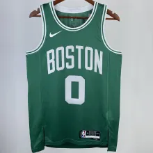 2023/24 Celtics TATUM #0 Green NBA Jerseys 热压