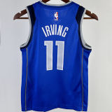 Mavericks IRVING #11 Blue Kids NBA Jersey 热压
