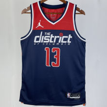2023/24 Wizards POOLE #13 Sapphire Blue NBA Jerseys