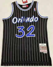 1994/95 MAGIC O'NEAL # 32 Black Mitchell Ness Retro Jerseys 刺绣