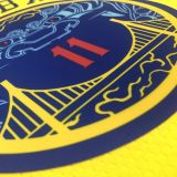 2018 Warriors THOMPSON #11 The Bay NBA Jerseys Hot Pressed