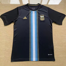 2023 Argentina Black Special Edition Fans Jersey