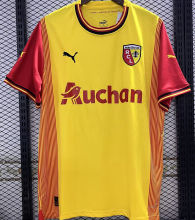 2023/24 Lens Home Yellow Fans Soccer Jersey