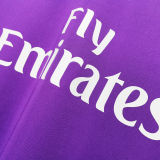 2016/17 RM Purple Away Retro Long Sleeve Jersey 带胸前小字