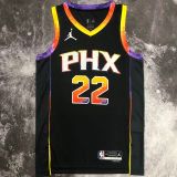 Suns AYTON #22 Black NBA Jerseys