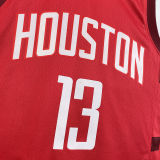 Rockets HARDEN #13 Red Reward Edition NBA Jerseys