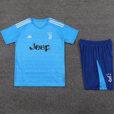 2023/24 JUV Goalkeeper Blue Fans Soccer Jersey(A Set)