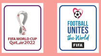 FIFA WORLD CUP QATAR 2022 White And White Rubber Patch (You can buy it alone OR tell us which jersey to print it on. ) 世界杯白+白 胶章