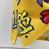 1996/97 Lakers ONEAL #34 Yellow Retro NBA Jerseys 热压