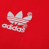 1983 M Utd Home Red Retro Long Sleeve Soccer Jersey
