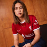 2023/24 LFC 1:1 Quality Home Red Fans Soccer Jersey (EPL New Patch + New League Font）