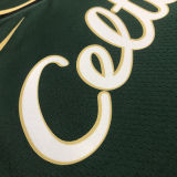 2023 Celtics BROWN #7 Green City Edition NBA Jerseys