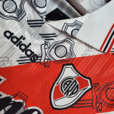 1996 River Plate Home Retro Soccer Jersey