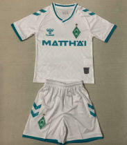 2023/24 Werder Bremen Away Kids Soccer Jersey