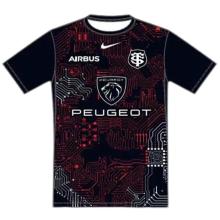 2022/23 Stade Toulousain Away Black Rugby Shirt 图卢斯