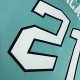 Spurs DUNCAN #21 Light Green City Edition NBA Jerseys