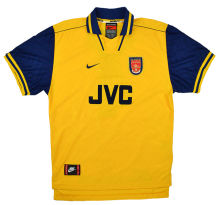 1996/97 ARS Away Yellow Retro Soccer Jersey