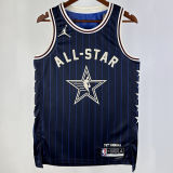 2024 ALL-STAR HALIBURTON #0 Blue NBA Jerseys