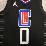 Clippers WESTBROOK #0 Black NBA Jerseys