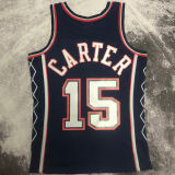 2006/07 Nets CARTER #15 Retro Dark Blue NBA Jerseys热压