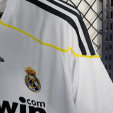 2009/10 RM White Home Retro Soccer Jersey