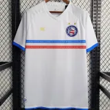 2023/24 Bahia Home White Fans Soccer Jersey