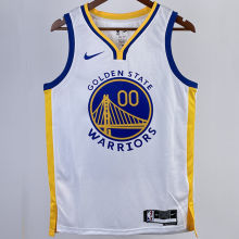 2023/24 Warriors KUMINGA #00 White NBA Jerseys