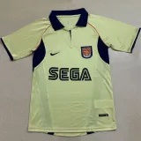 2002 ARS Away Yellow Retro Soccer Jersey