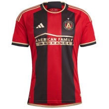 2023/24 Atlanta United Home Red Black Fans Soccer Jersey