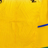 2002/03 Leeds United Third Yellow Retro Soccer Jersey