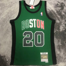 2007 Celtics ALLEN #20 Retro Green NBA Jerseys热压